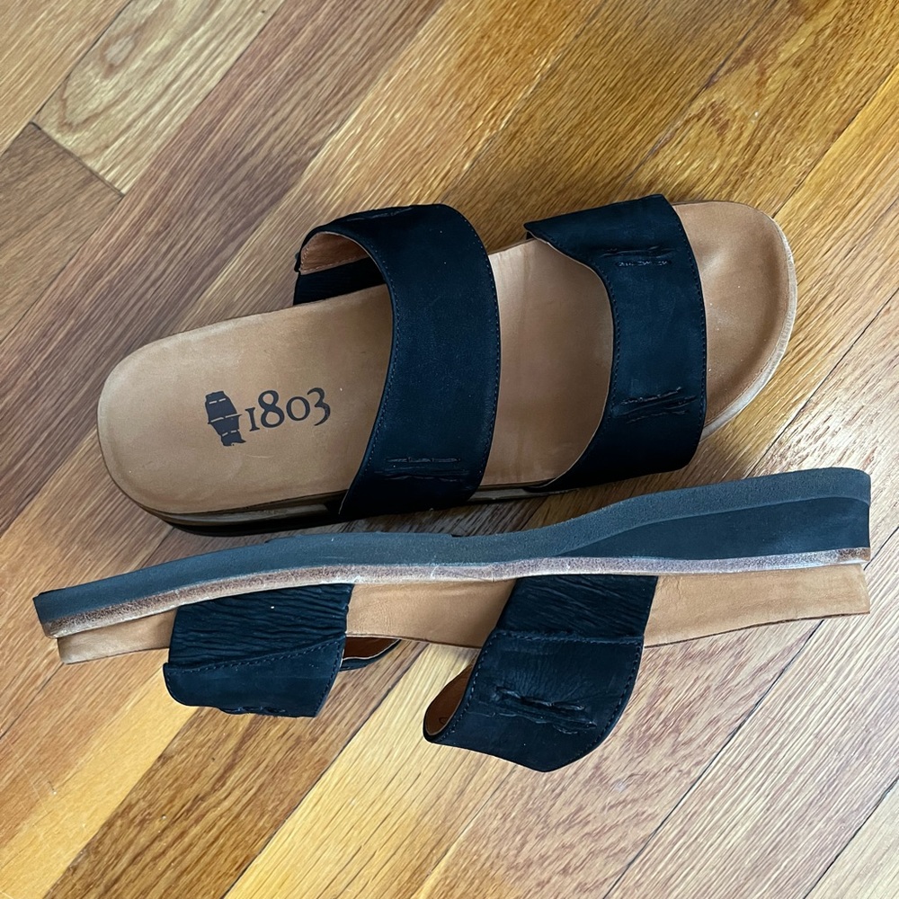 1803 black sandals - Picture 4 of 7
